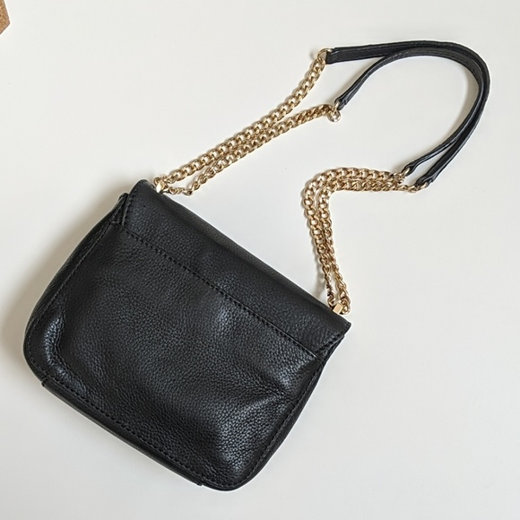 Authentic Michael Kors black&gold crossbody - Picture 5 of 6